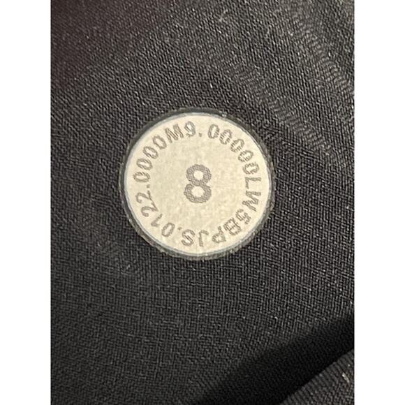 Lululemon Pants Womens 8 Black Dance Studio Joggers Drawstring Rib Cuff Pockets - Picture 8 of 9